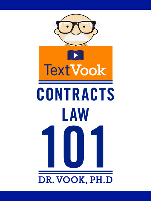 Title details for Contracts Law 101 by Dr. Vook Ph.D - Available